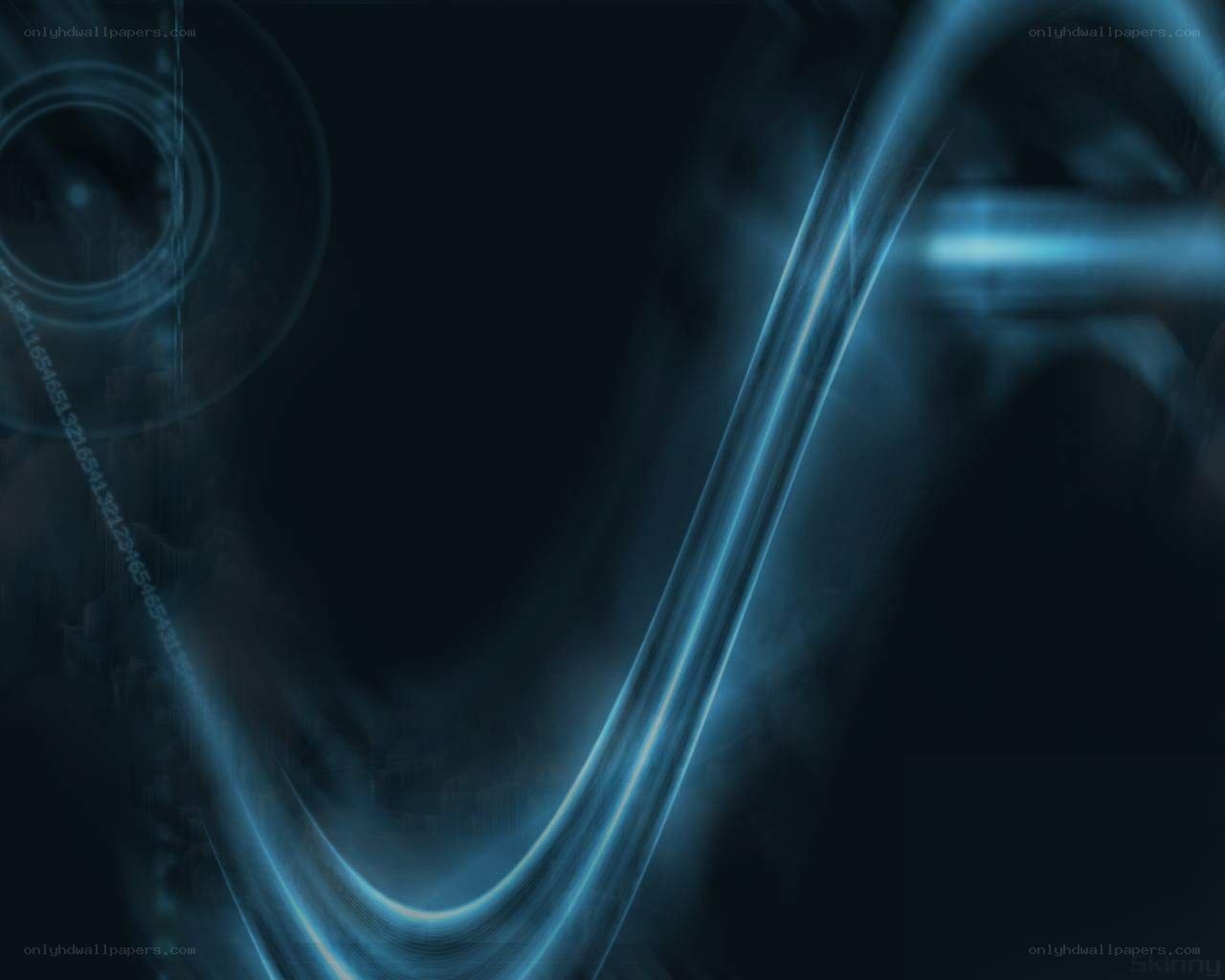 blue light abstract background