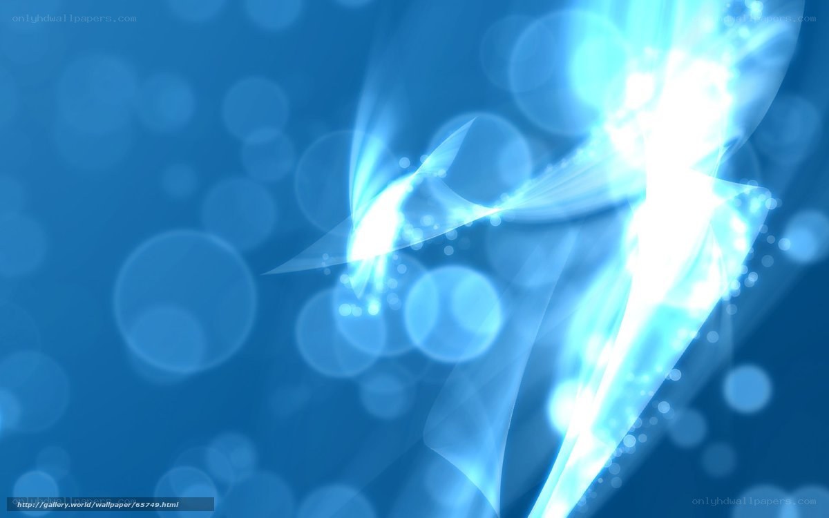 Blue light abstract background