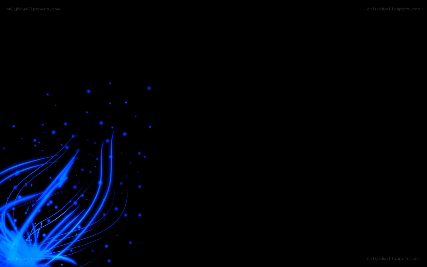 blue light abstract design