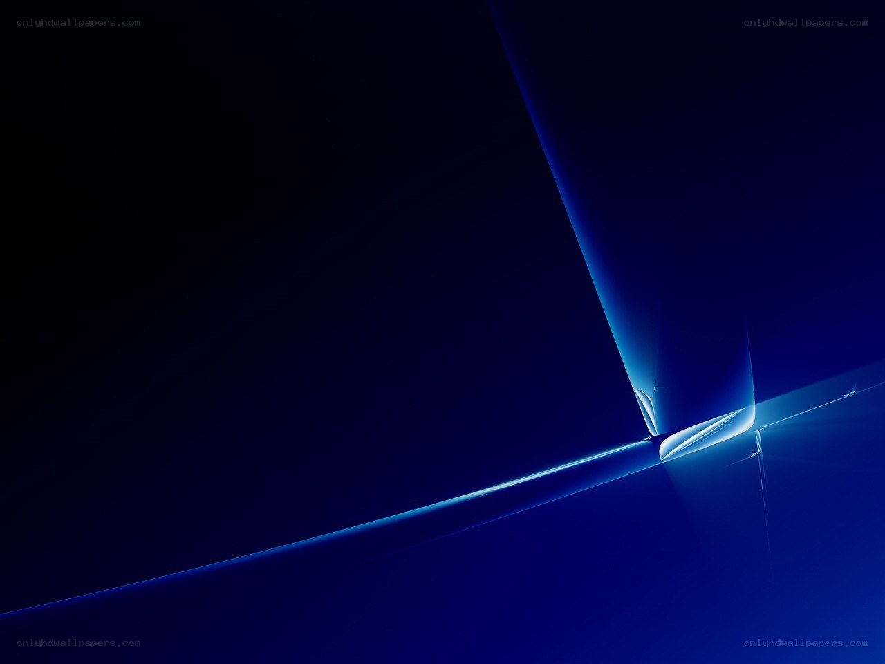 Blue light abstract design