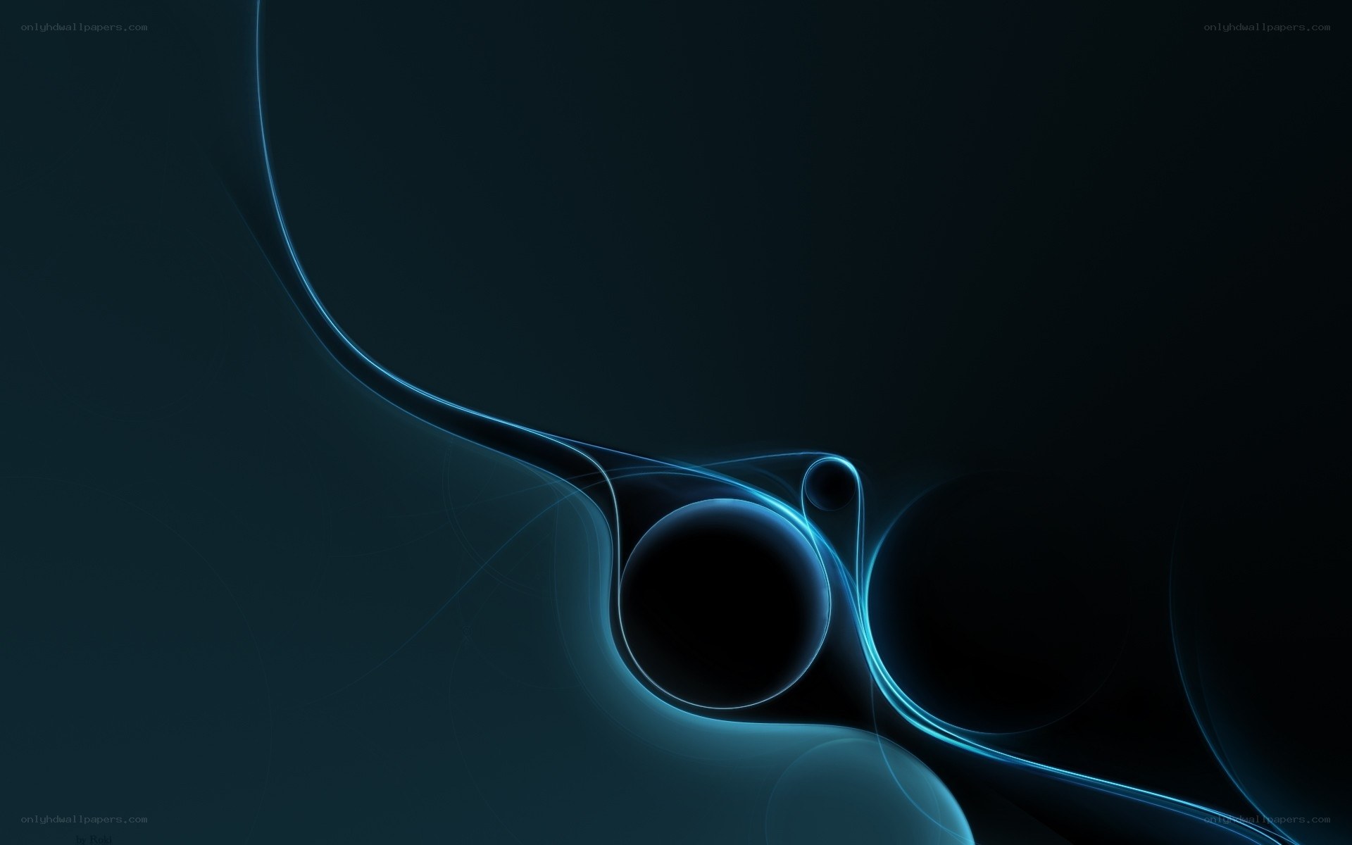 blue light abstract design