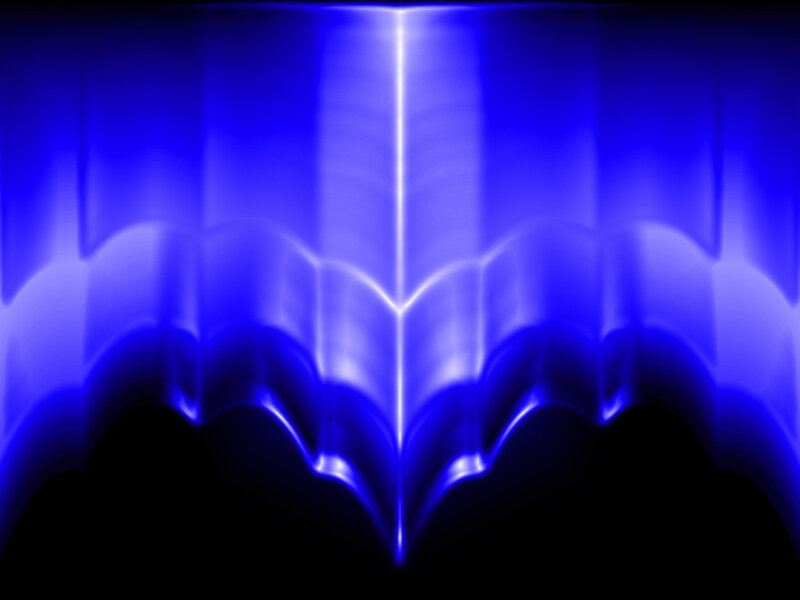 blue light abstract pattern