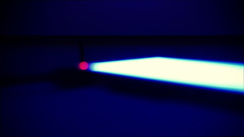 Blue Light Beam — Dark