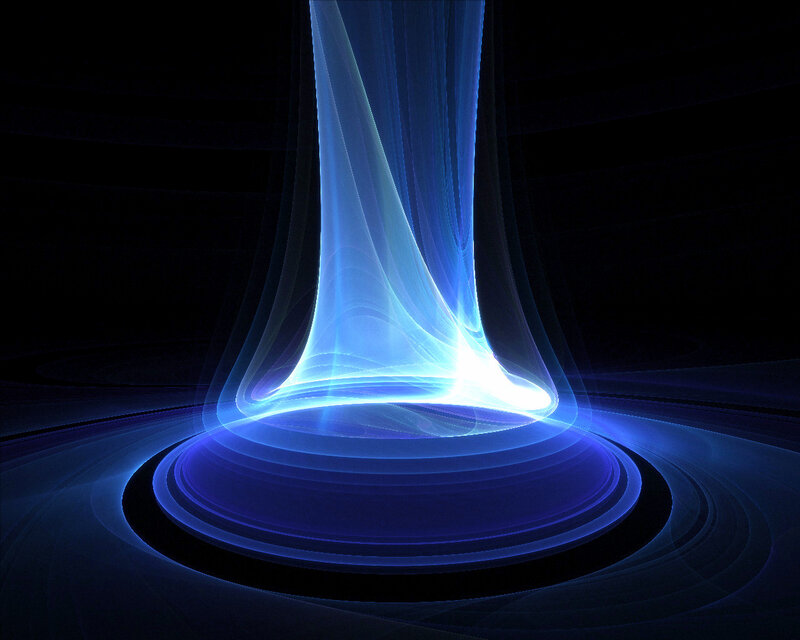 Blue Light Beam — Dramatic