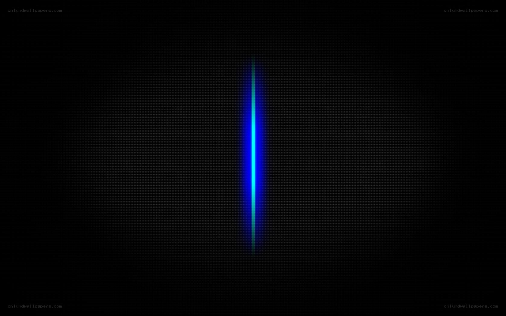blue light beam on black