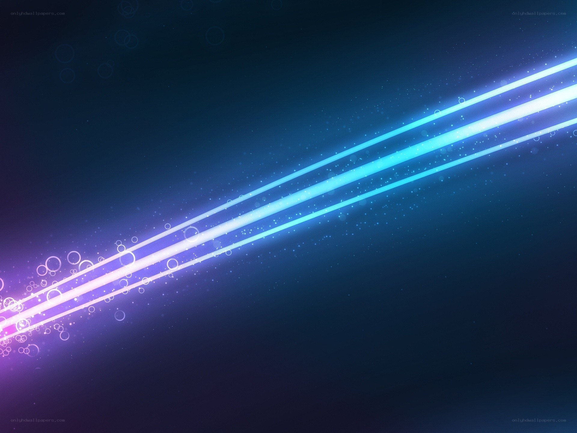 blue light beams abstract