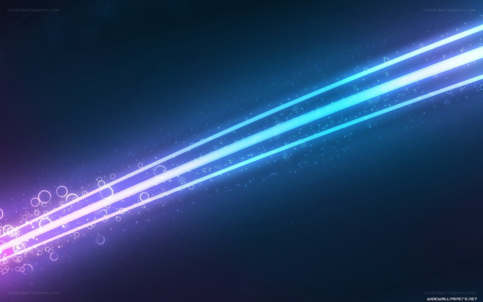 blue light beams abstract