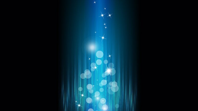 Blue Light Beams and Stars