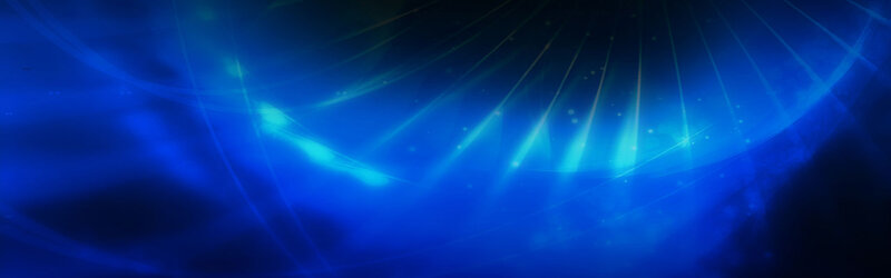 Blue Light Beams — Dramatic, Abstract, Light Rays, Glow