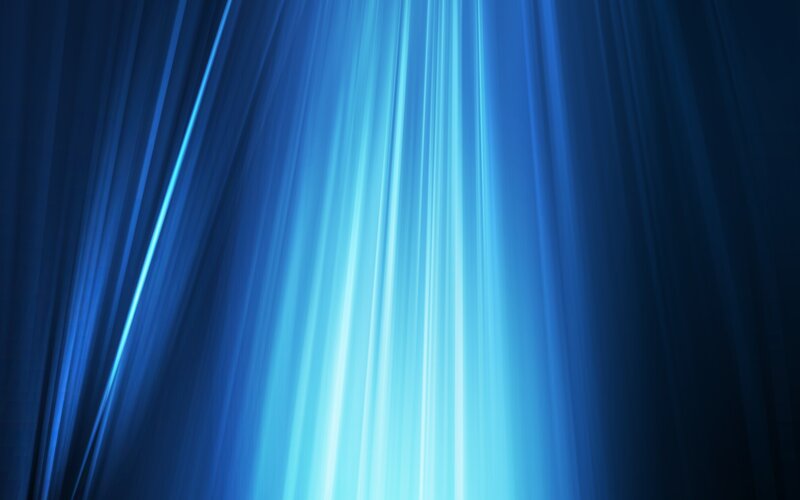 Blue Light Beams — Dramatic, Abstract