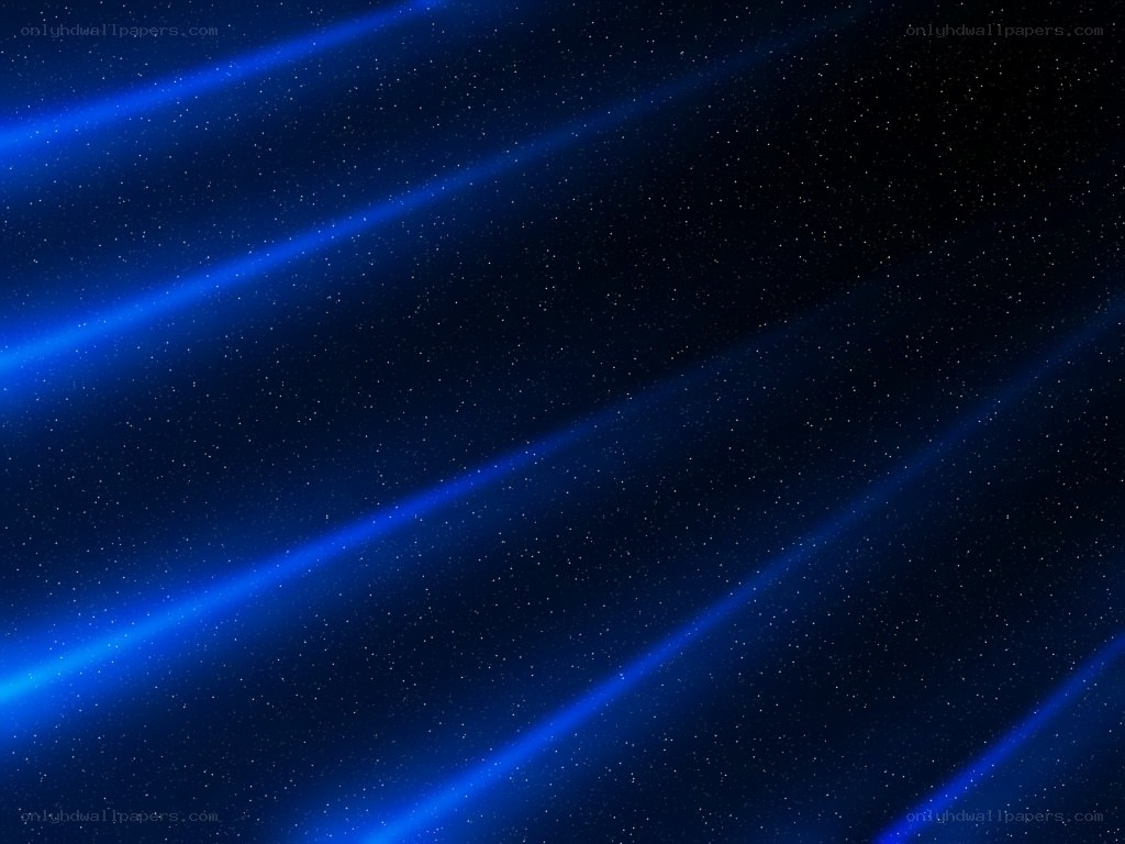 blue light beams in space