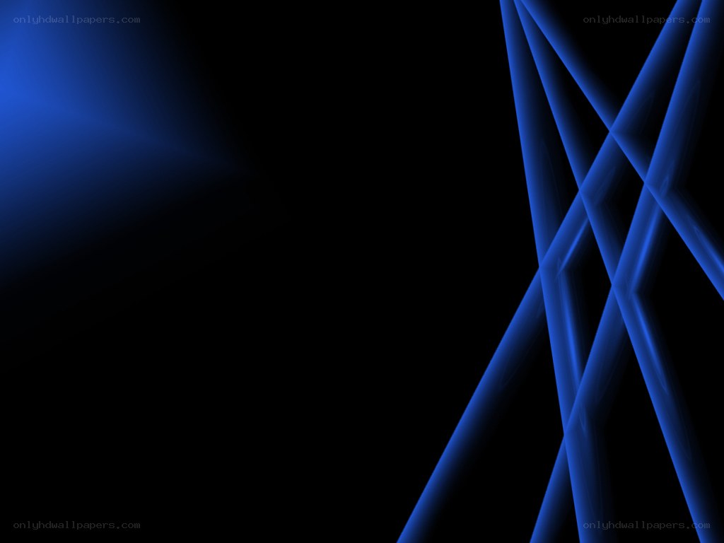 blue light beams on black