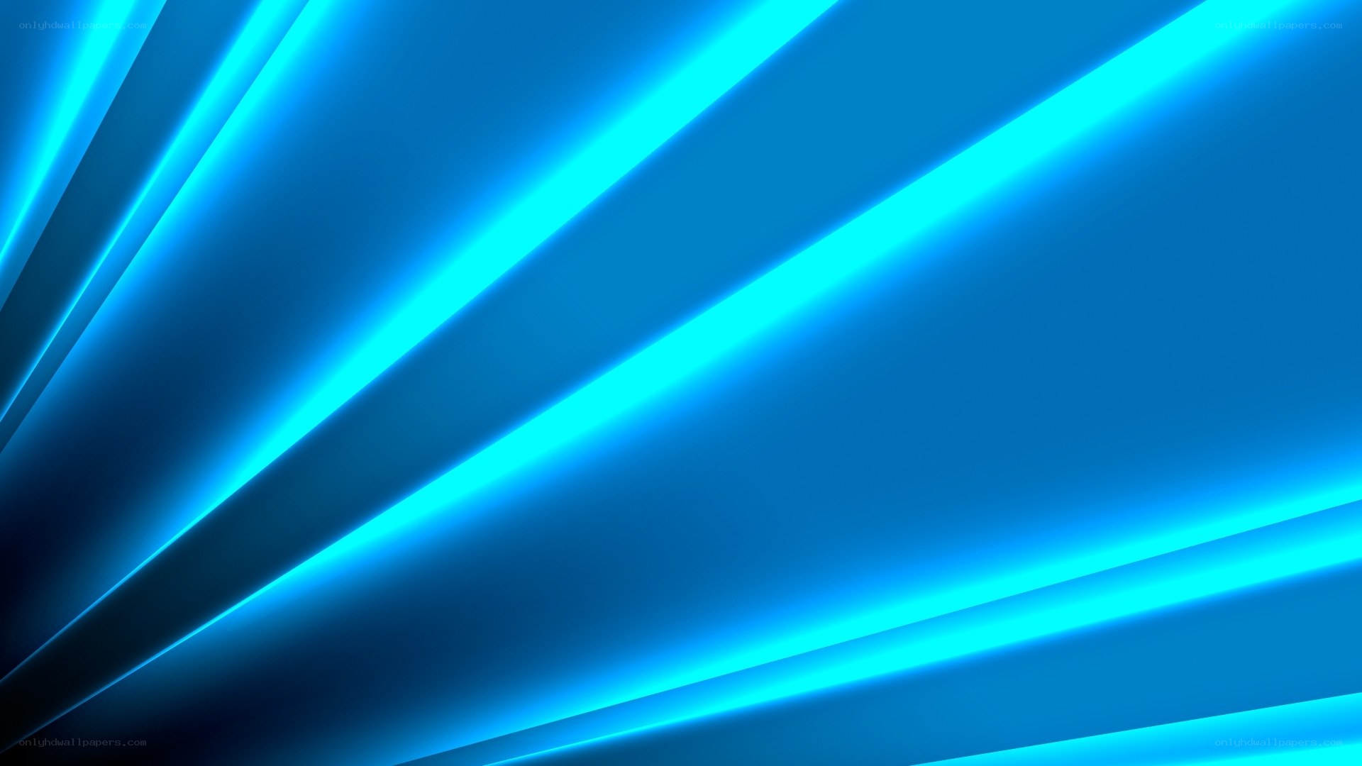 blue light beams
