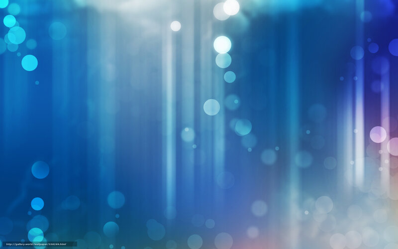 Blue Light Bokeh Background — Serene