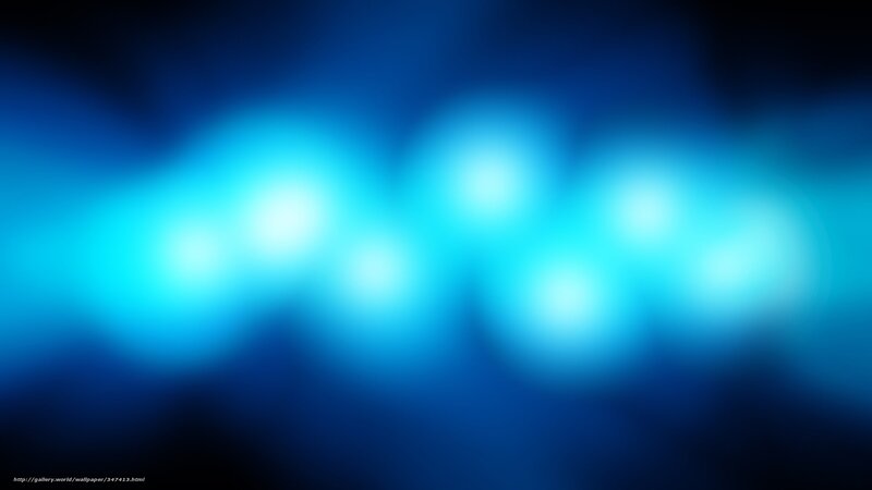 Blue Light Bokeh — Calm, Abstract