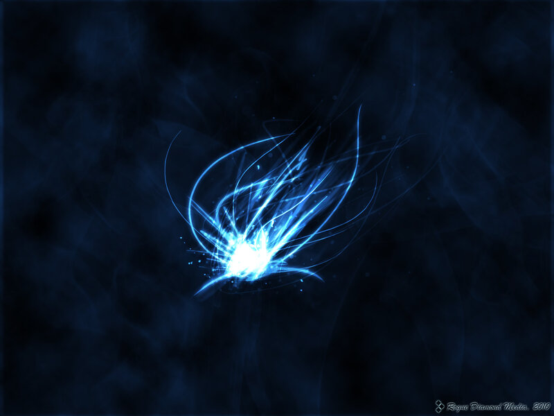 blue light burst