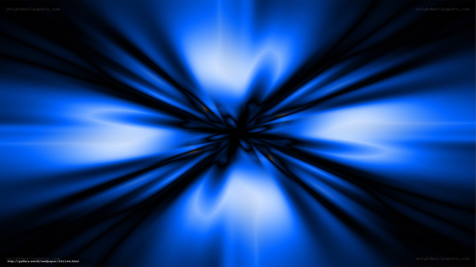 blue light burst abstract