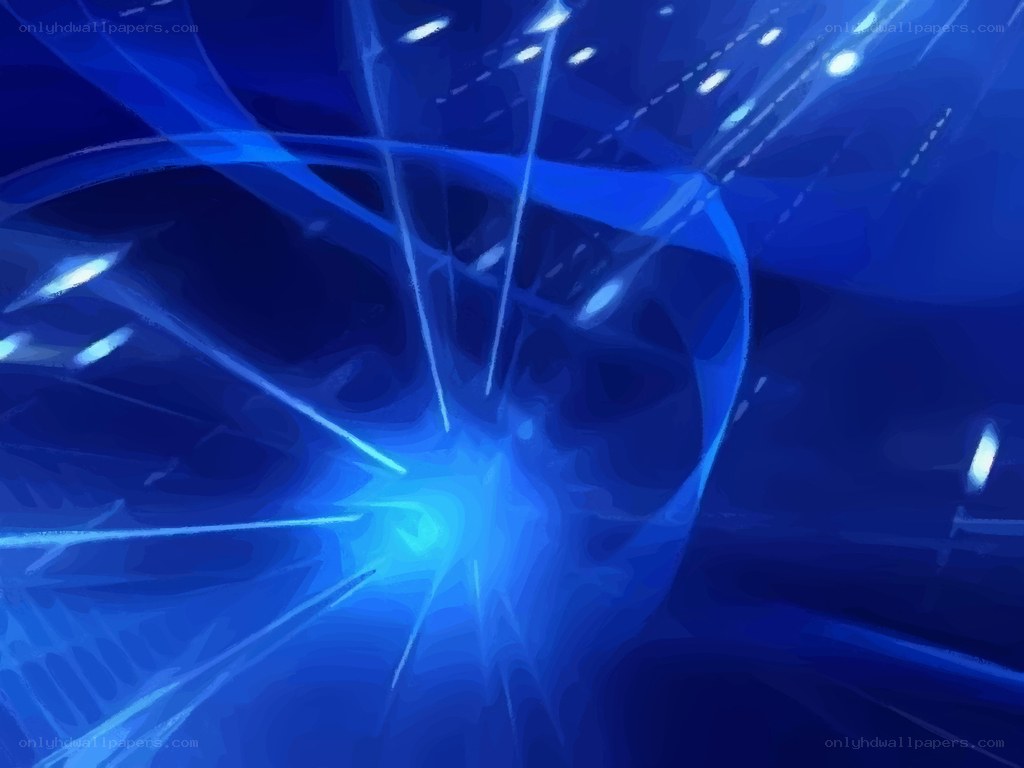 blue light burst animation