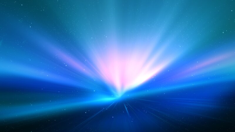 blue light burst background