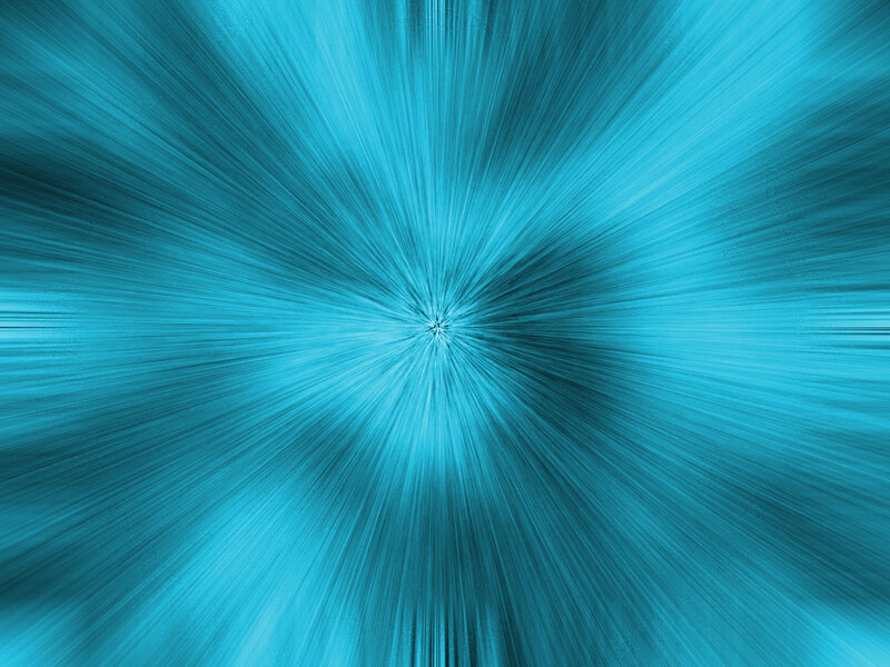 Blue Light Burst — Cyan