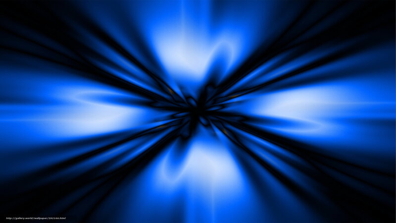Blue Light Burst — Dramatic, Abstract, Rays