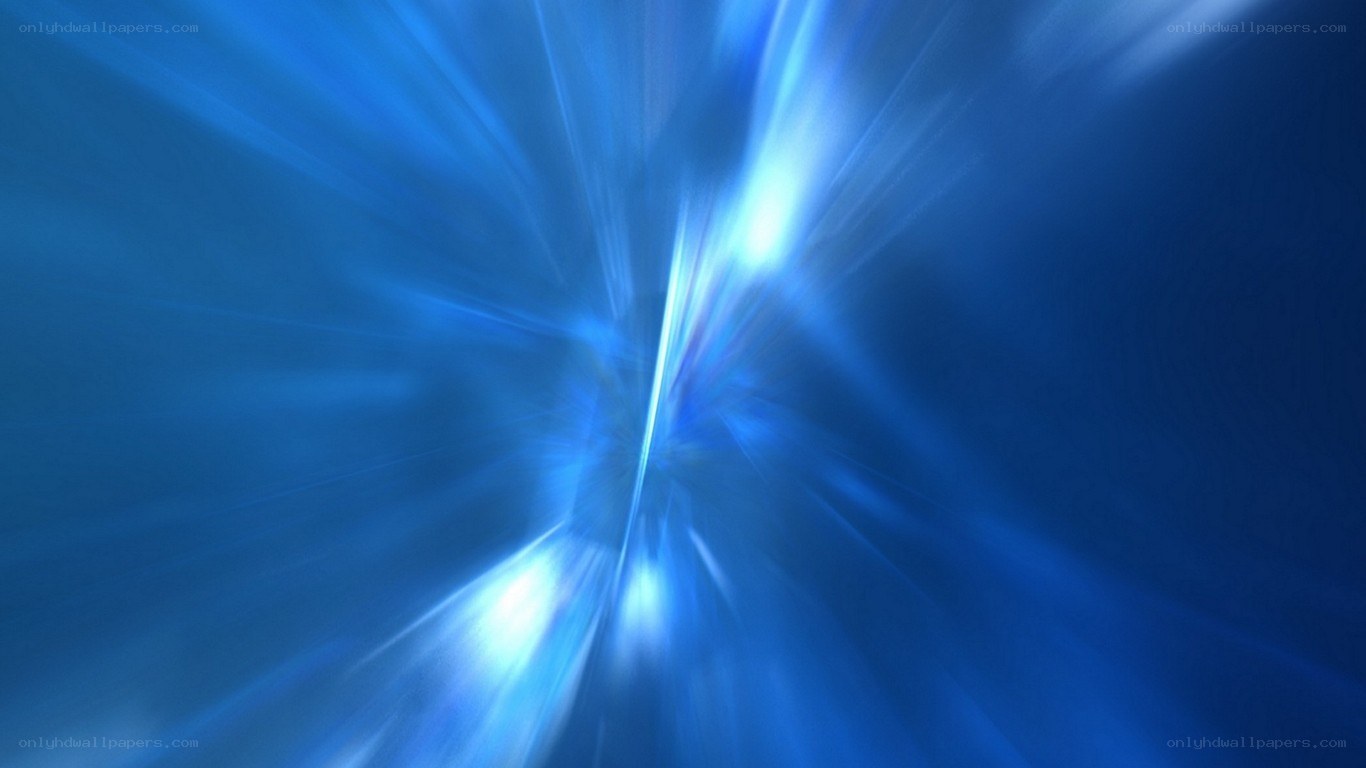 blue light burst effect