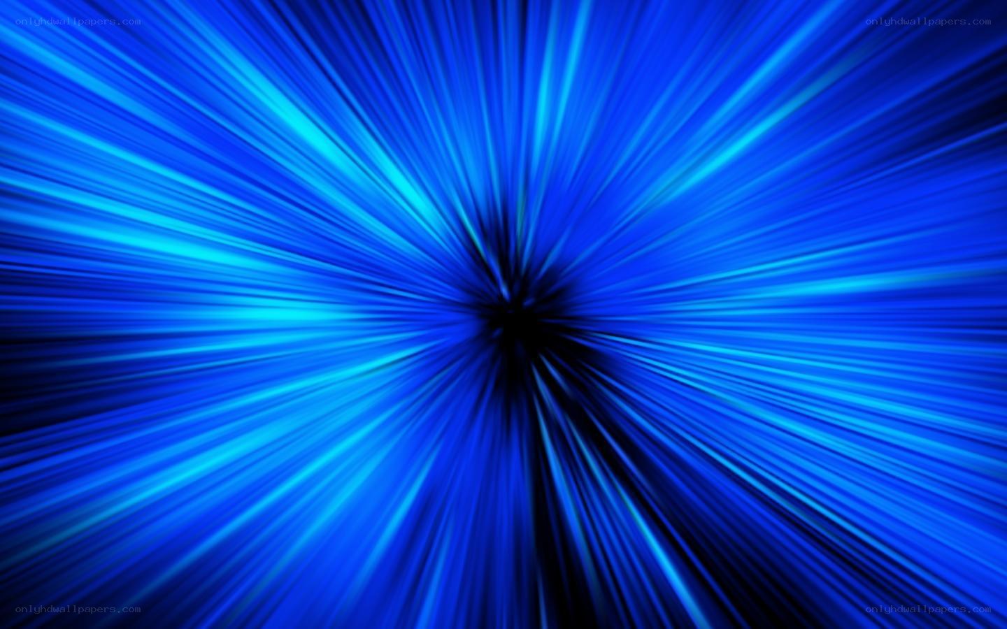 blue light burst effect
