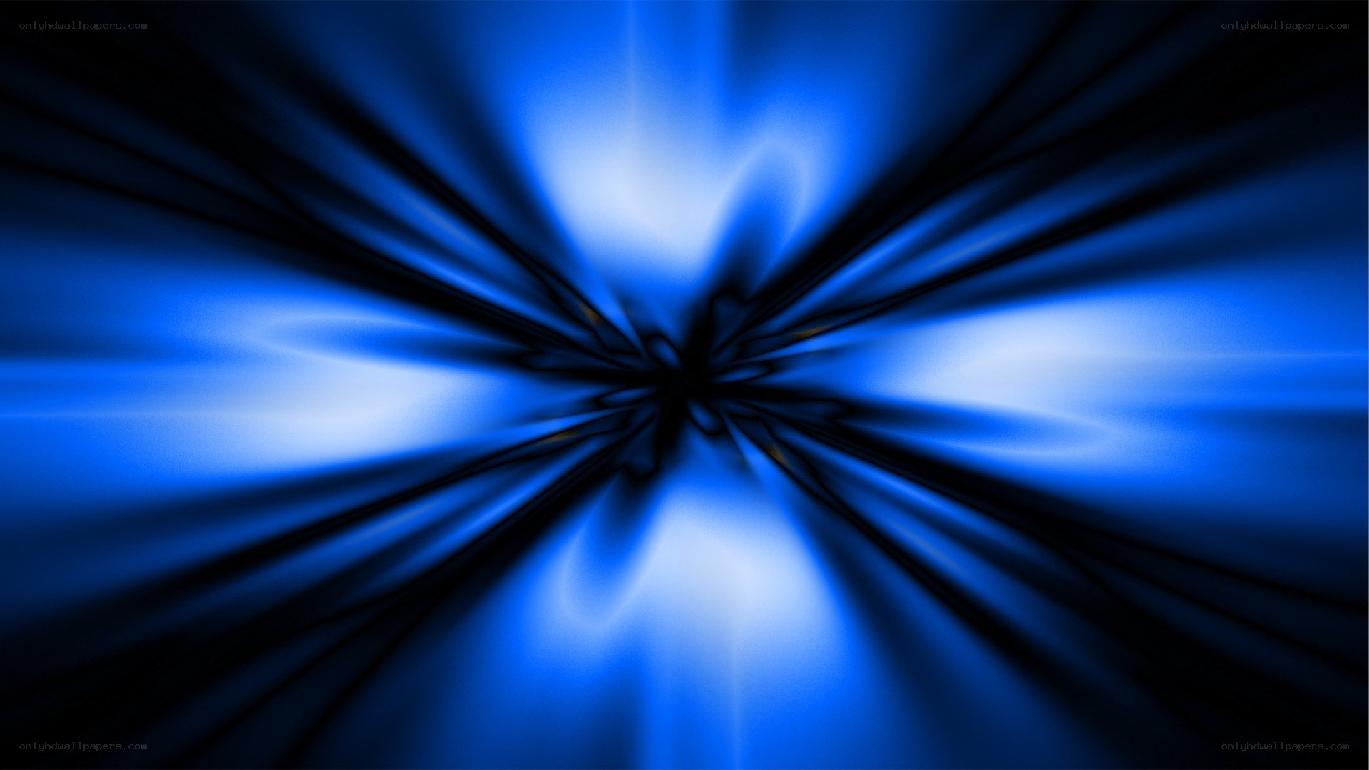 blue light burst effect