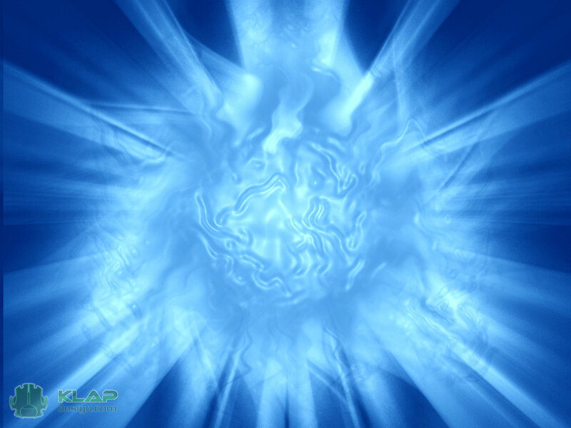 Blue Light Burst — Energetic