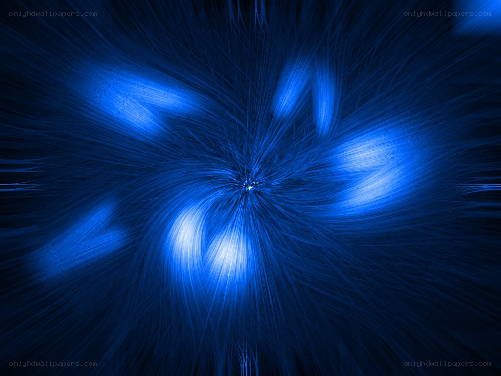 blue light burst pattern