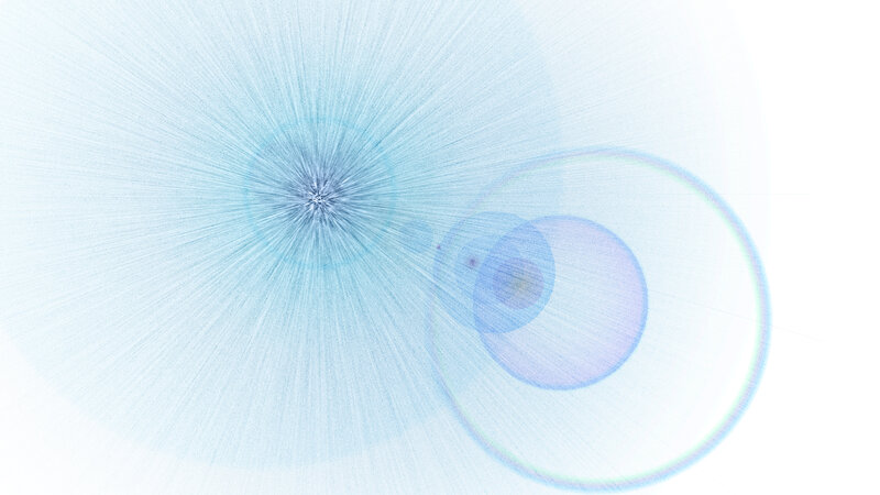 Blue Light Burst — Serene