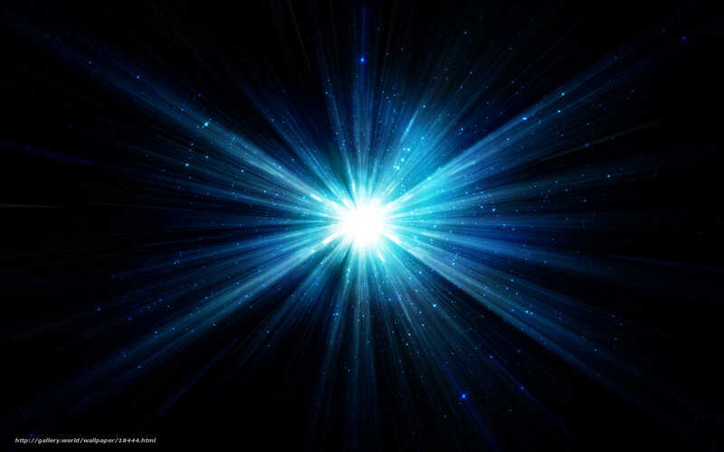 blue light burst