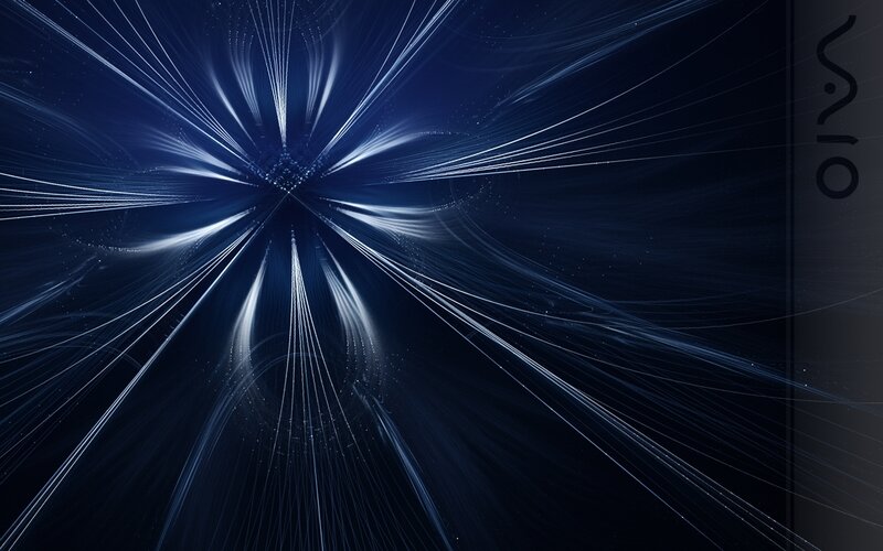 blue light burst wallpaper