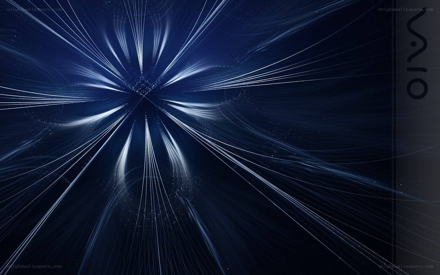 blue light burst wallpaper