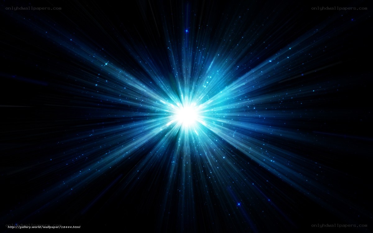blue light burst