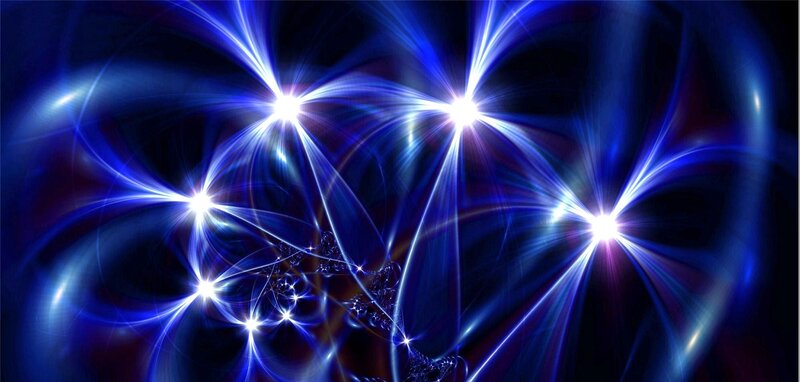 Blue Light Bursts — Energetic