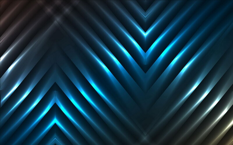 Blue Light Chevrons