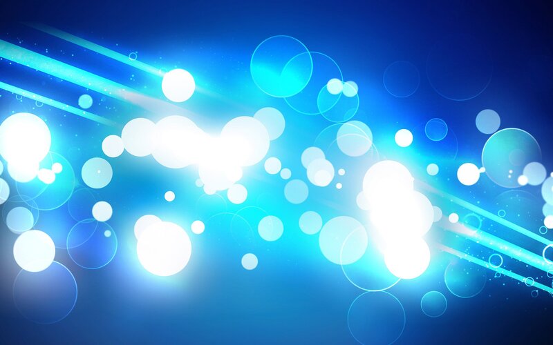 Blue Light Circles — Energetic