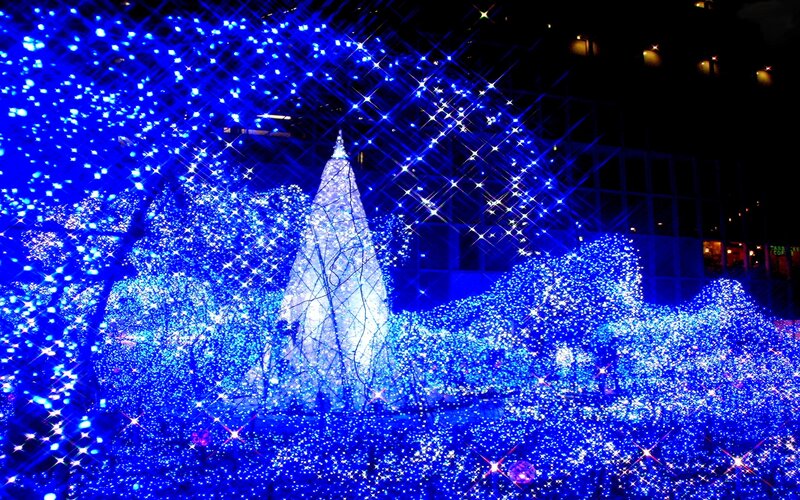 Blue Light Display