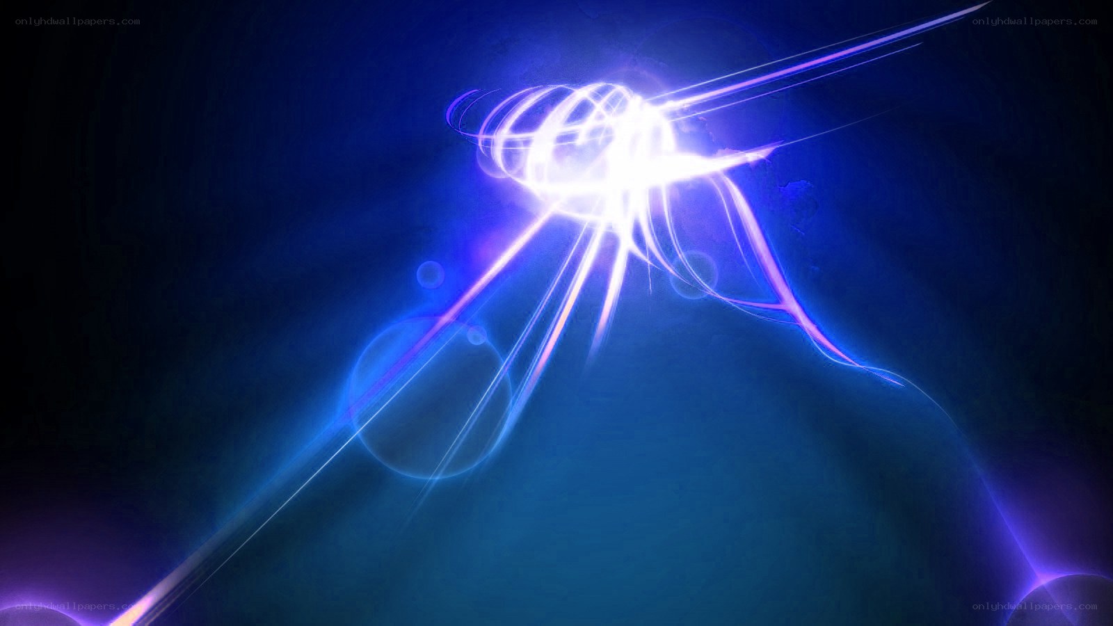 Blue light energy burst