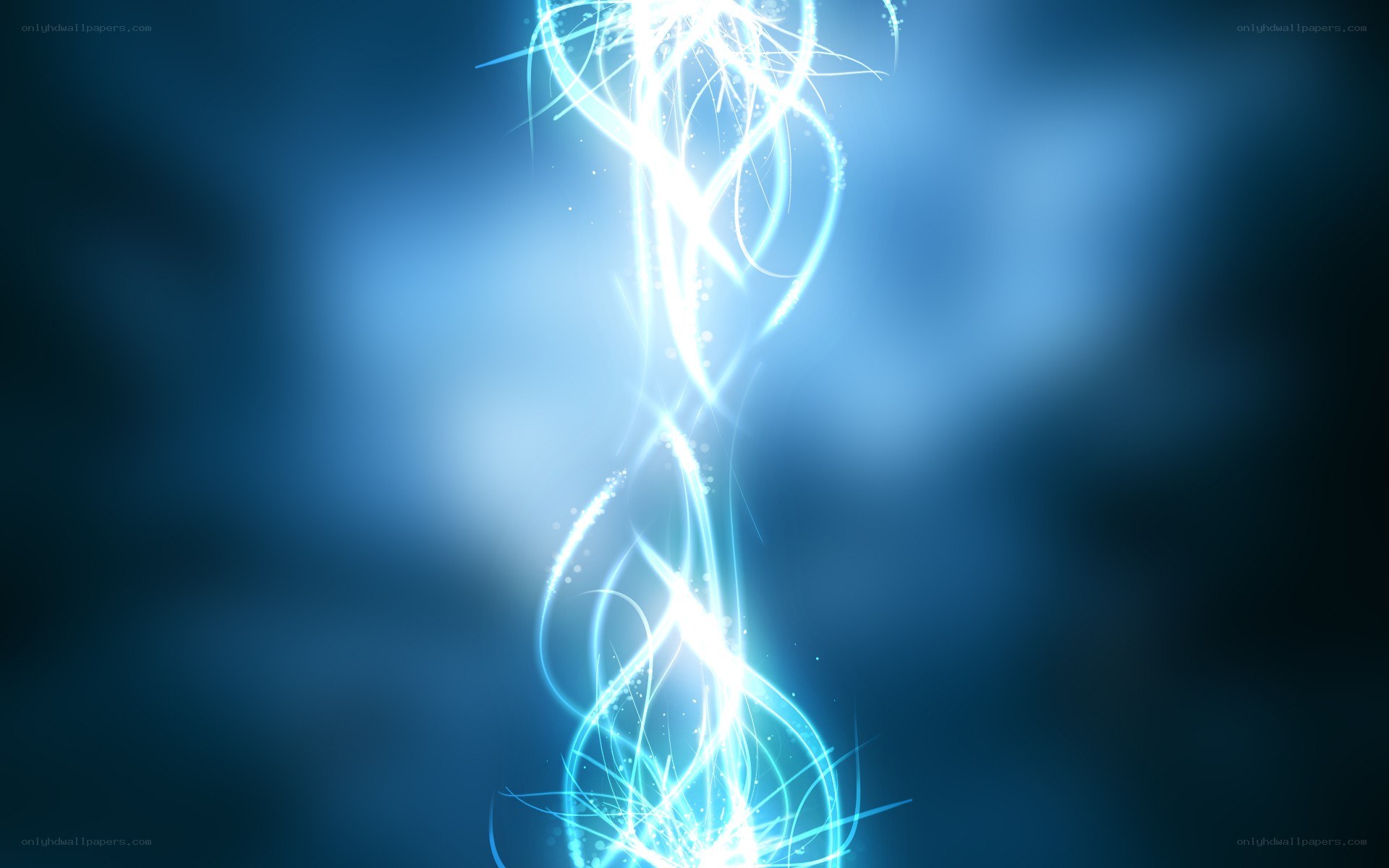 blue light energy swirl