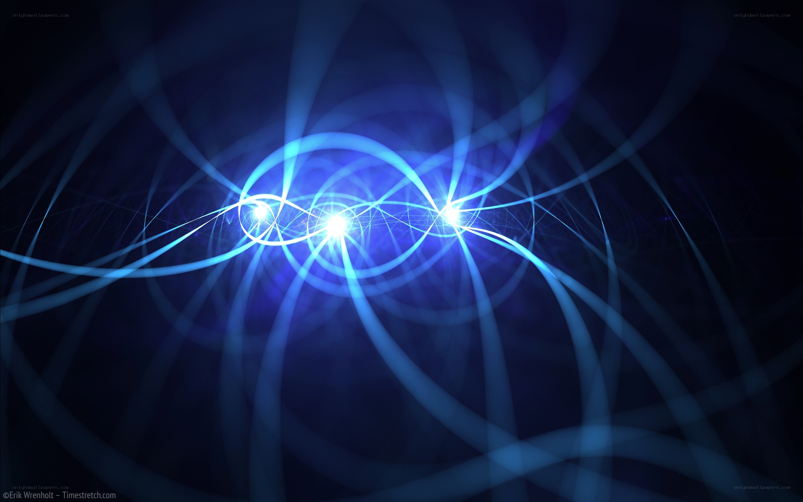 Blue light energy waves