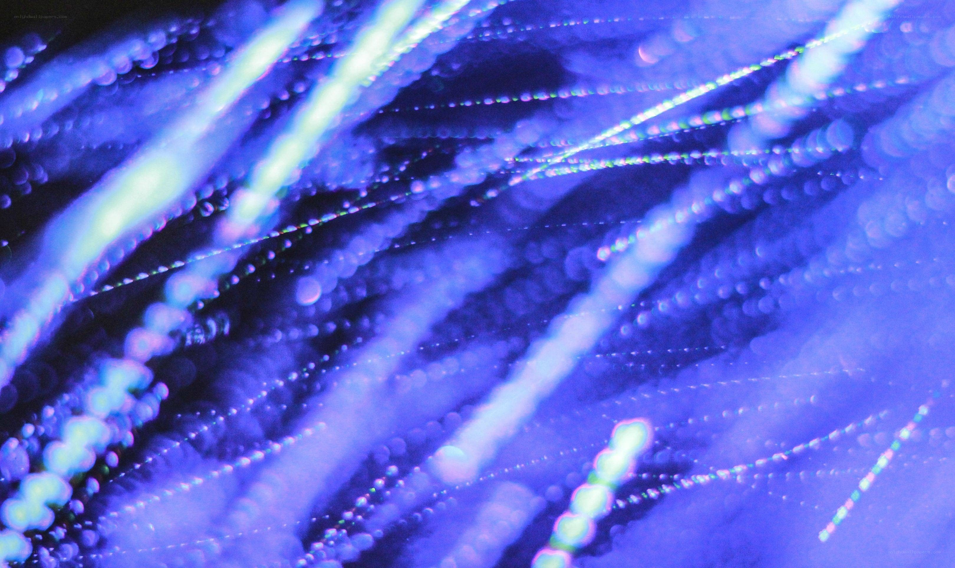 blue light fiber optics