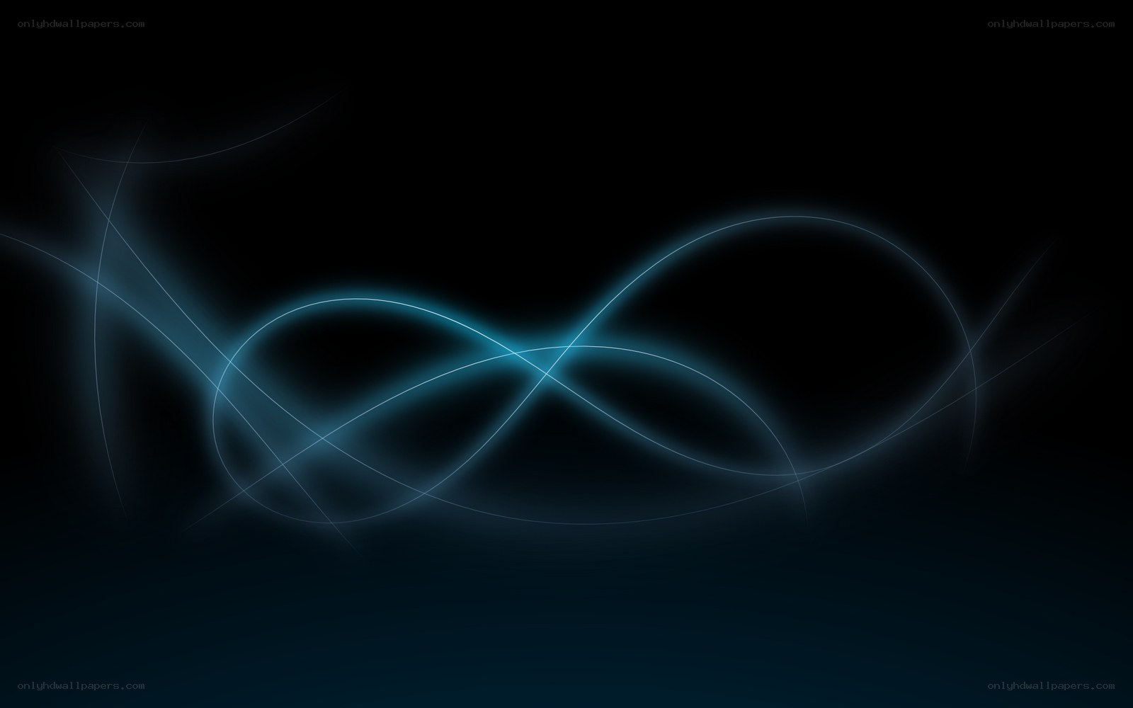 blue light infinity symbol