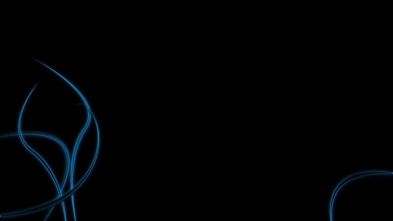 blue light lines on black