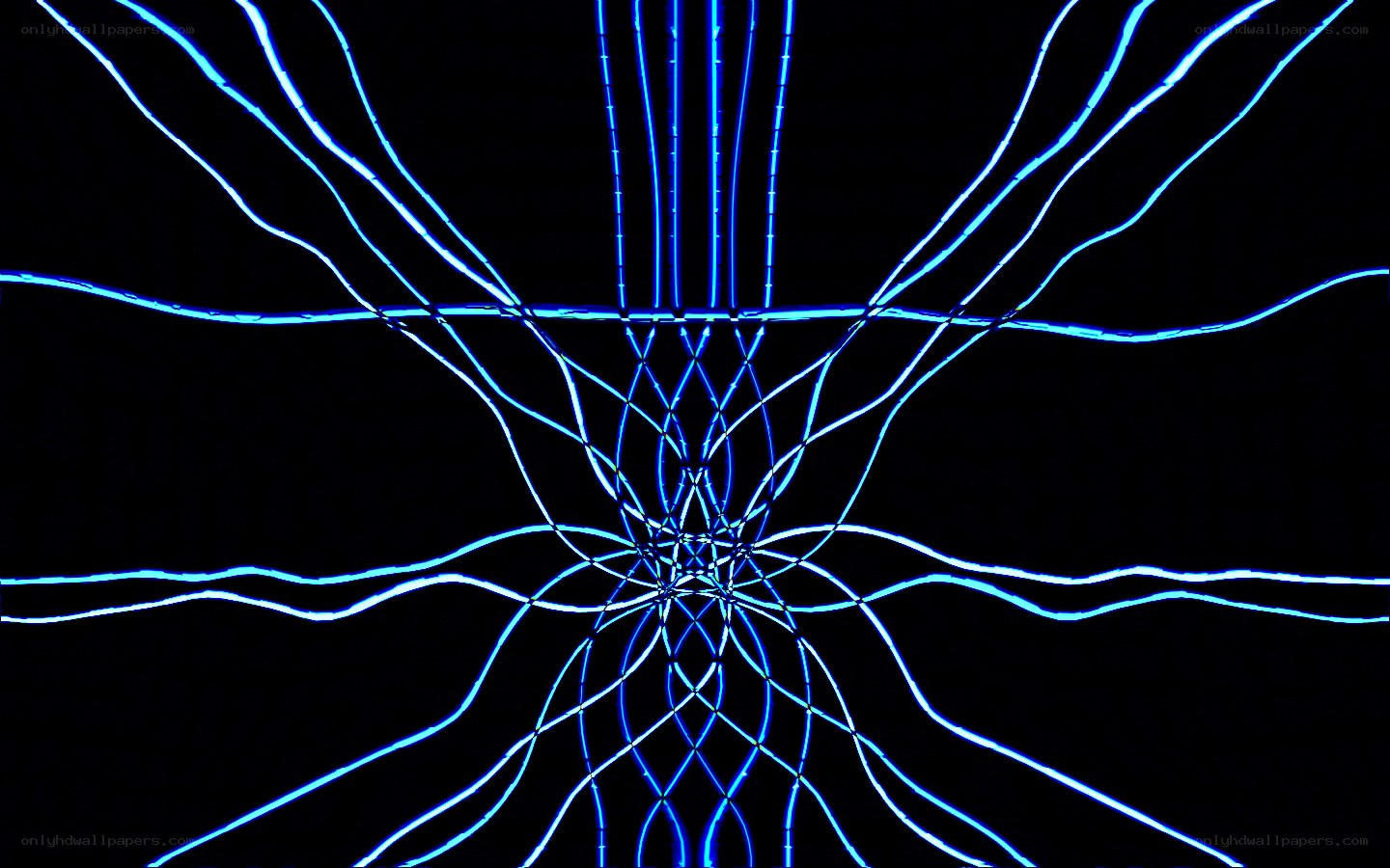 blue light network pattern