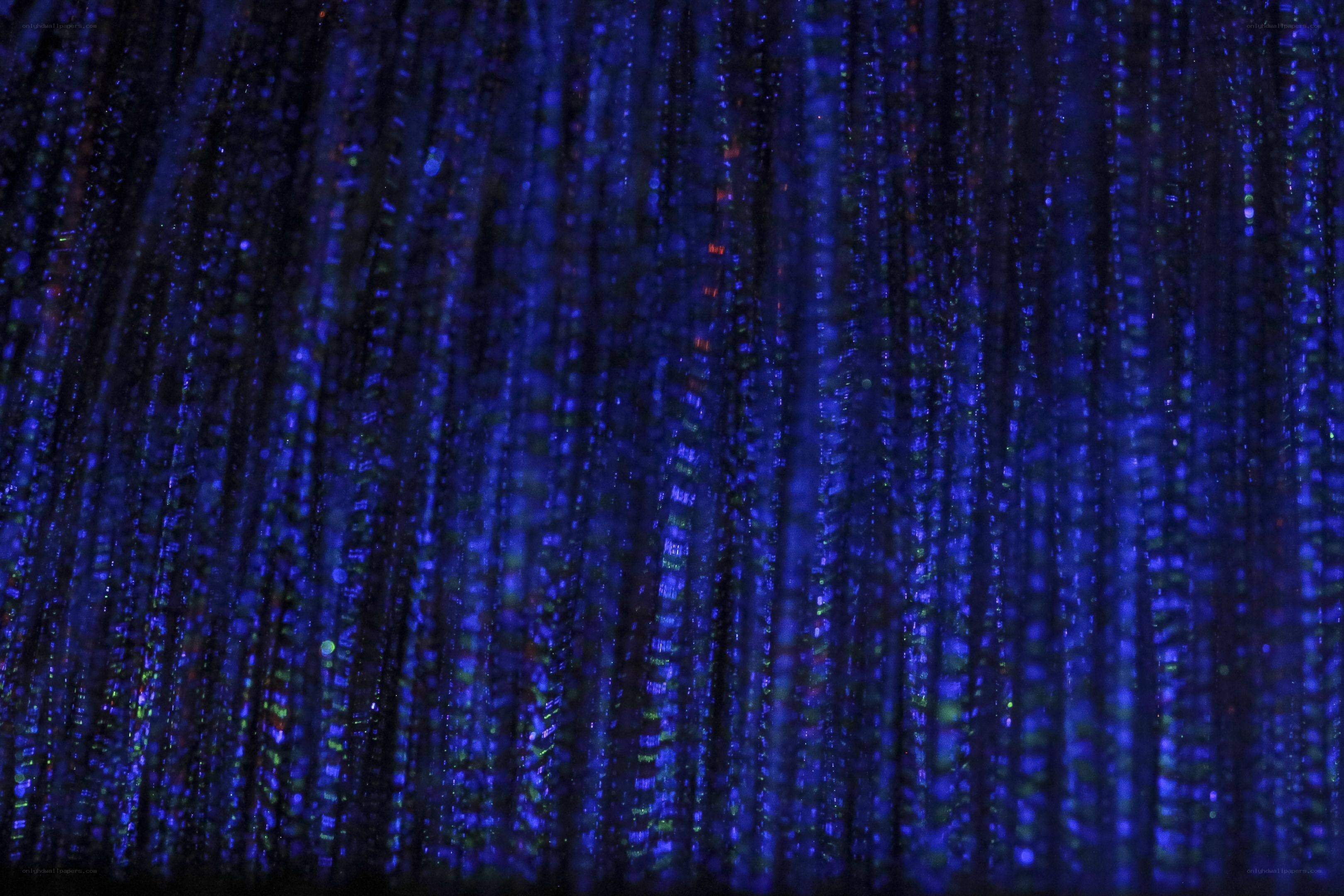 blue light particle curtain