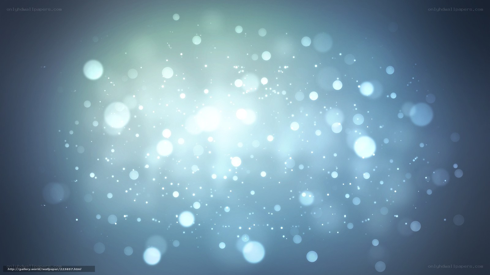 blue light particles background