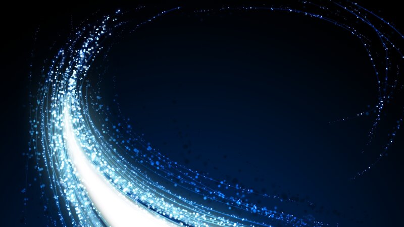 Blue Light Particles — Dynamic