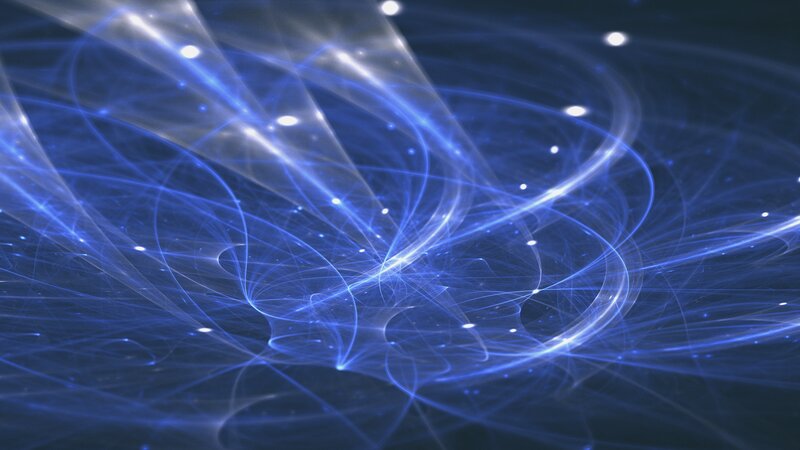 Blue Light Patterns — Ethereal, Abstract
